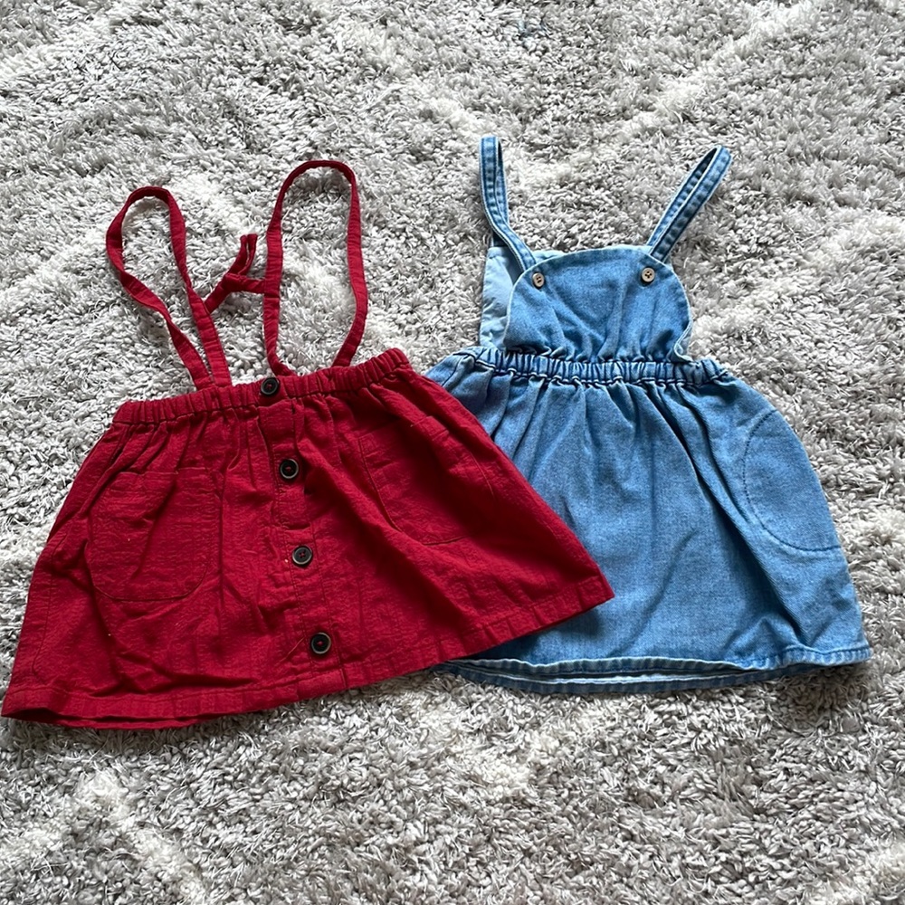 Zara toddler girl skirts